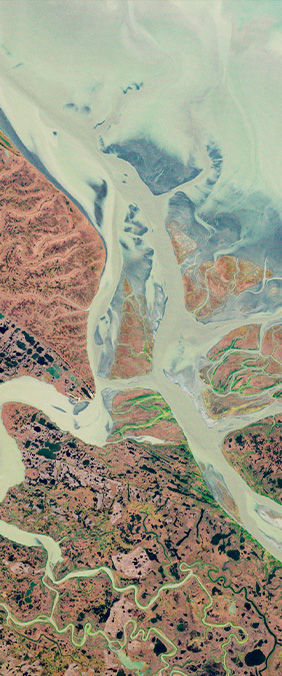 A (Landsat – Yukon Delta, Alaska)