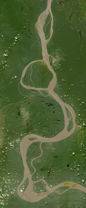 G (Landsat – Fonte Boa, Amazonas)